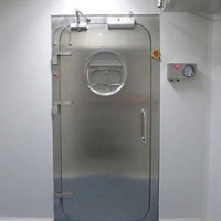 生物安全充气密封门