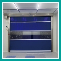 快速卷帘门货淋室